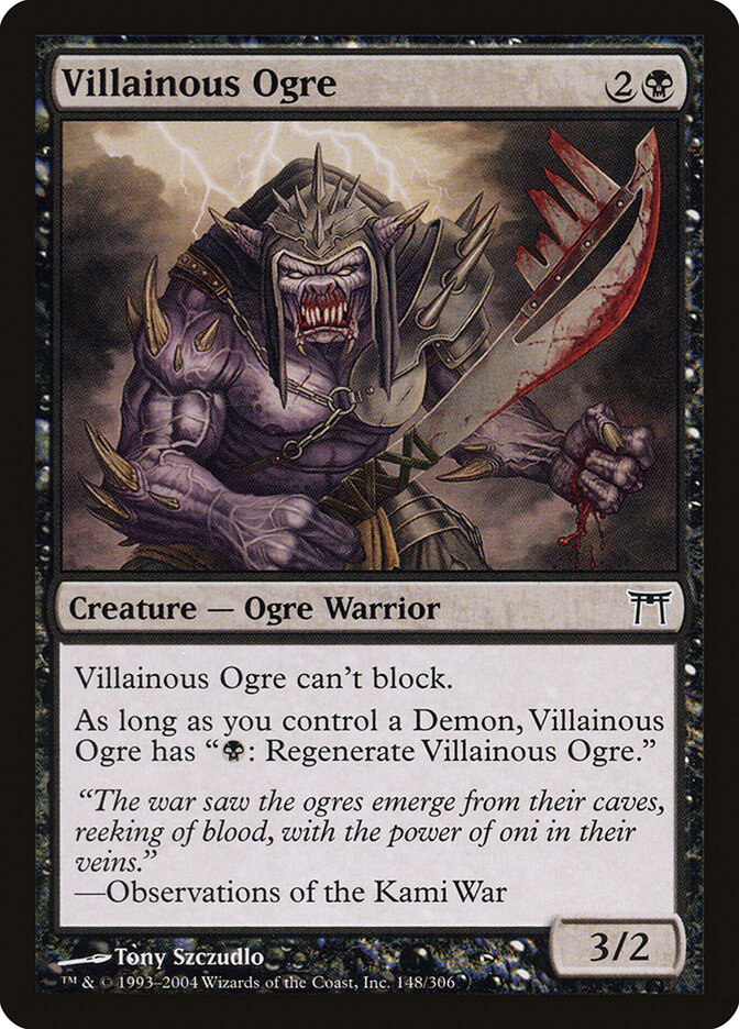 Villainous Ogre (Champions of Kamigawa)