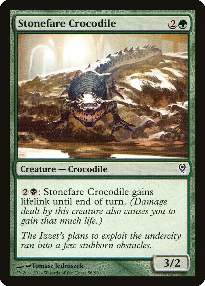 Stonefare Crocodile (Duel Decks: Jace vs. Vraska)