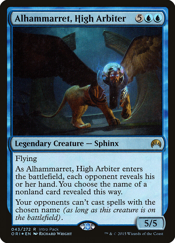 Alhammarret, High Arbiter (Magic Origins Promos)
