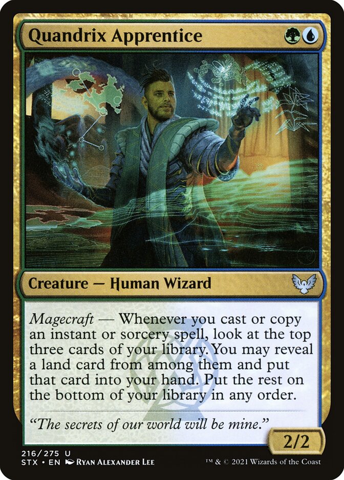 Quandrix Apprentice (Strixhaven: School of Mages)
