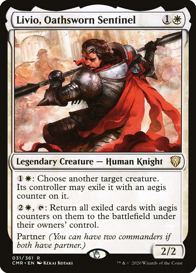 Livio, Oathsworn Sentinel (Commander Legends)