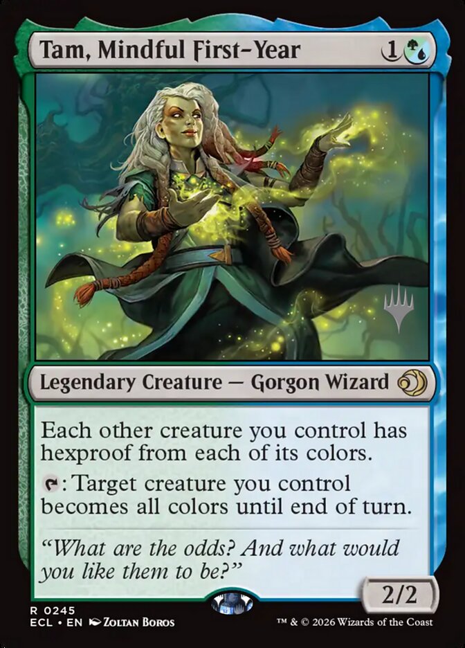 Tam, Mindful First-Year (Lorwyn Eclipsed Promos)
