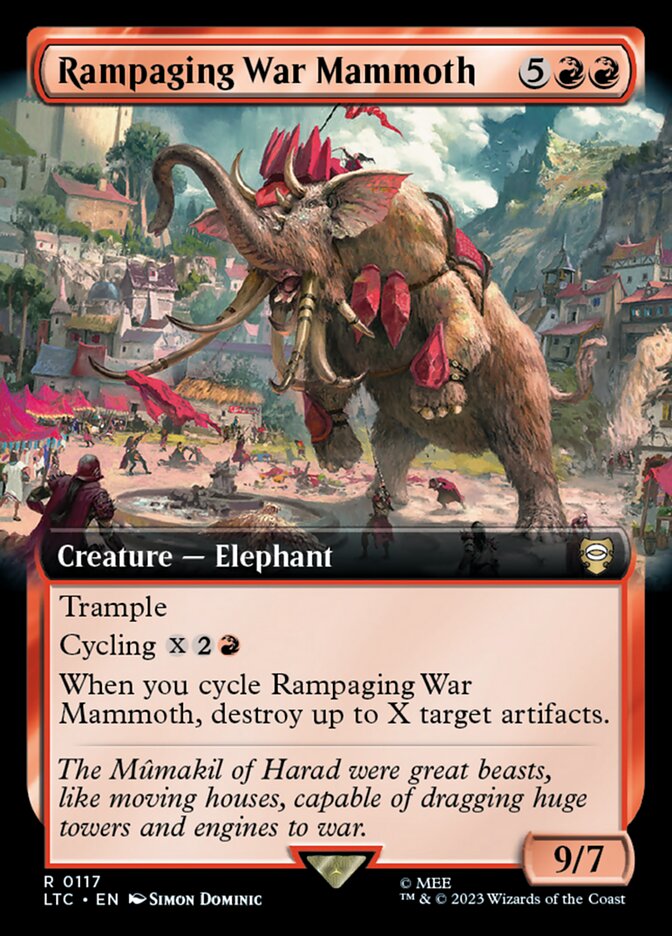 Rampaging War Mammoth (Tales of Middle-earth Commander)