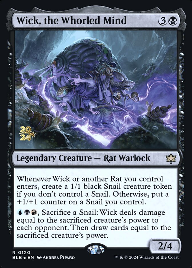 Wick, the Whorled Mind (Bloomburrow Promos)