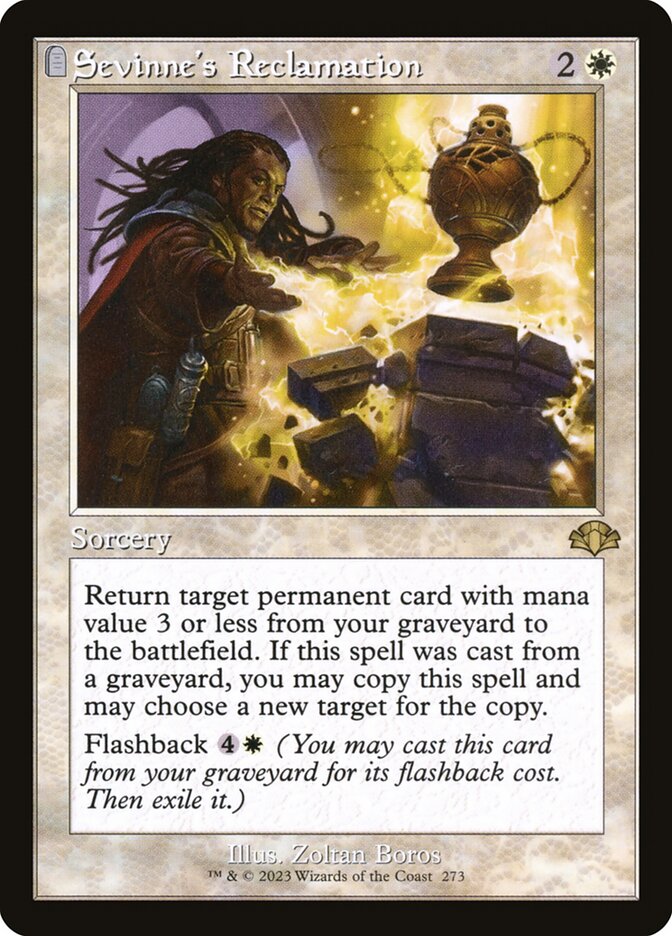 Sevinne's Reclamation (Dominaria Remastered)