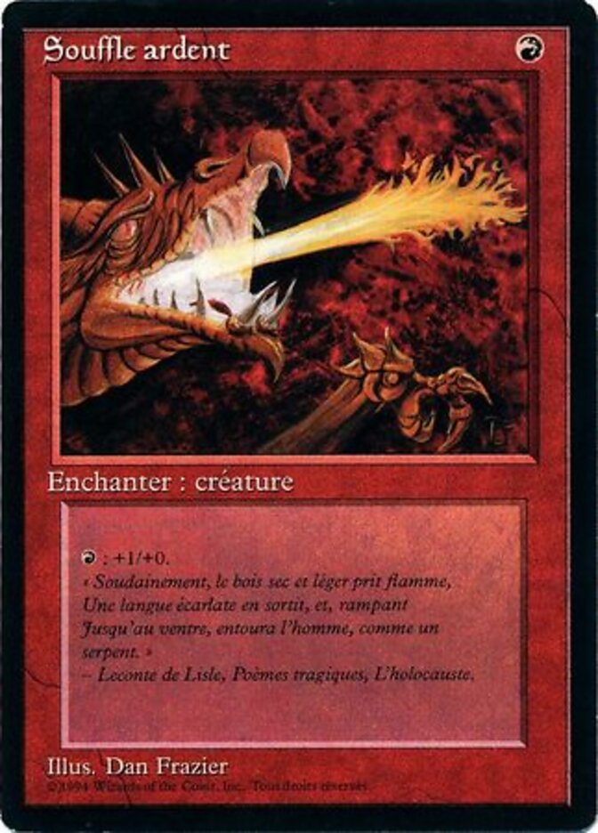 Firebreathing (Foreign Black Border)
