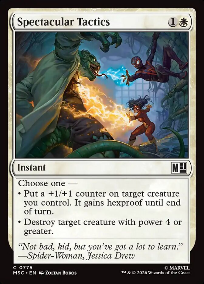 Spectacular Tactics (Marvel Super Heroes Commander)