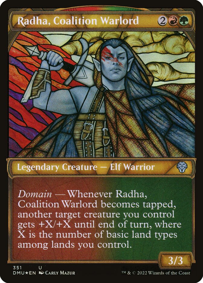 Radha, Coalition Warlord (Dominaria United)