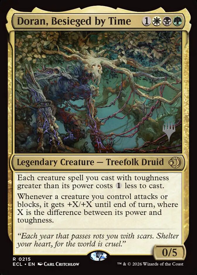 Doran, Besieged by Time (Lorwyn Eclipsed Promos)