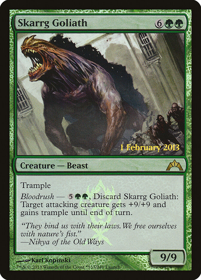 Skarrg Goliath (Gatecrash Promos)