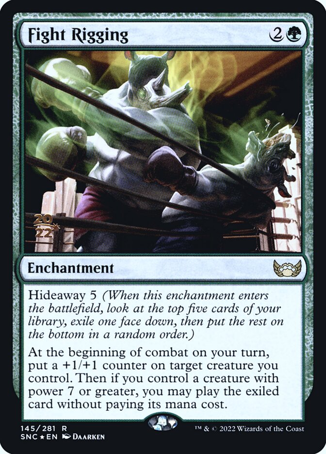 Fight Rigging (Streets of New Capenna Promos)