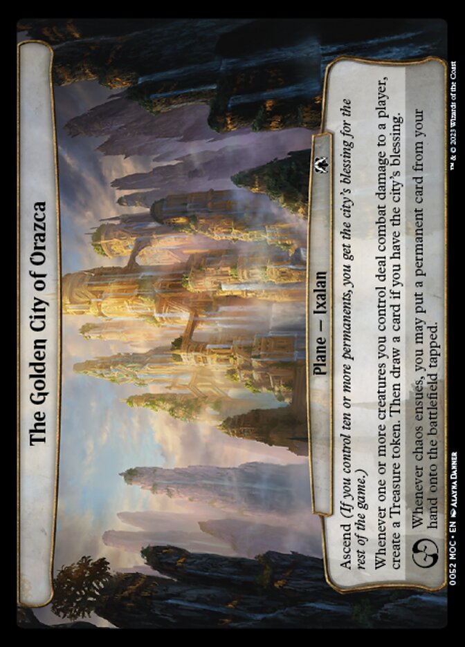 The Golden City of Orazca (March of the Machine Commander)