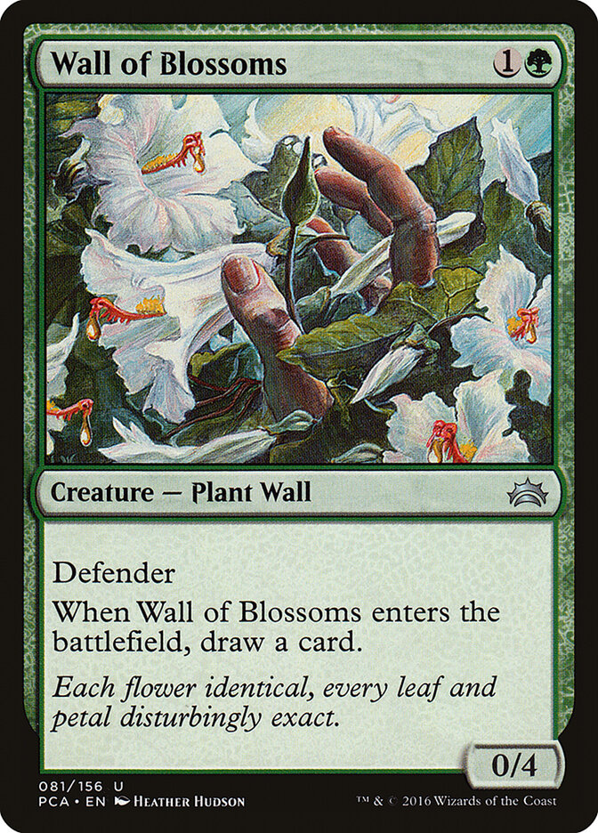 Wall of Blossoms (Planechase Anthology)