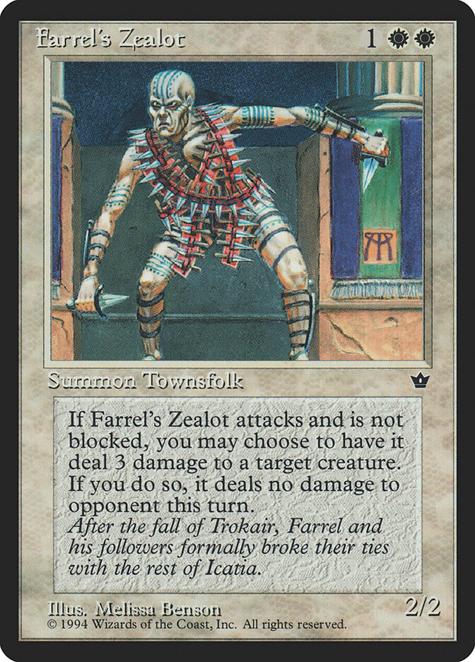 Farrel's Zealot (Fallen Empires)