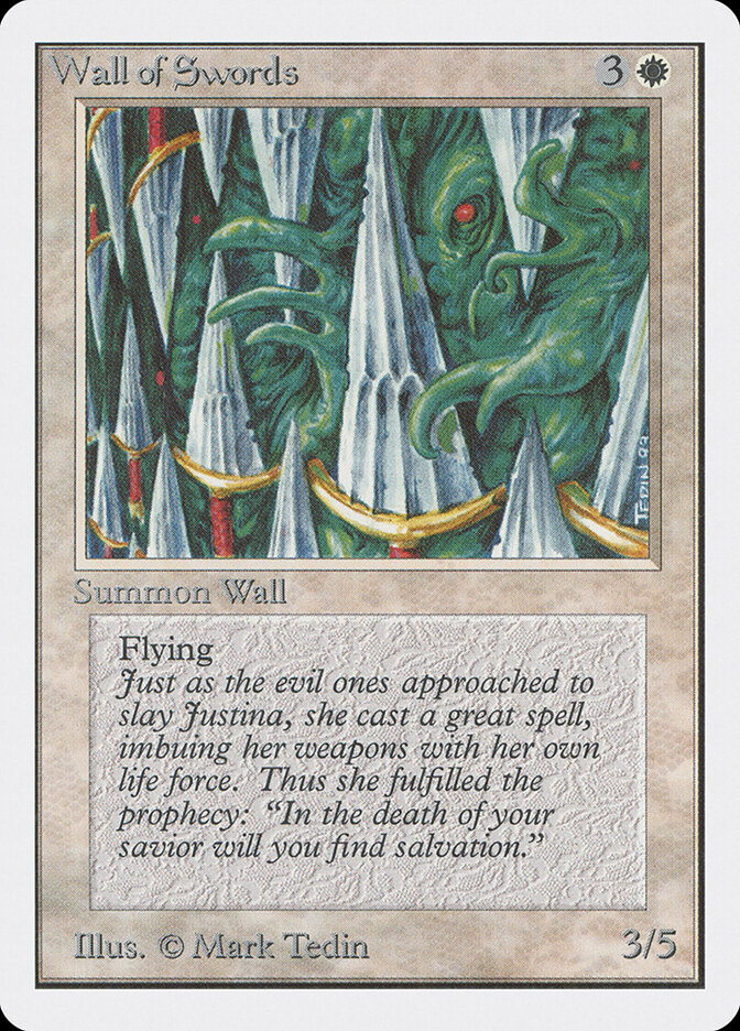 Wall of Swords (Unlimited Edition)