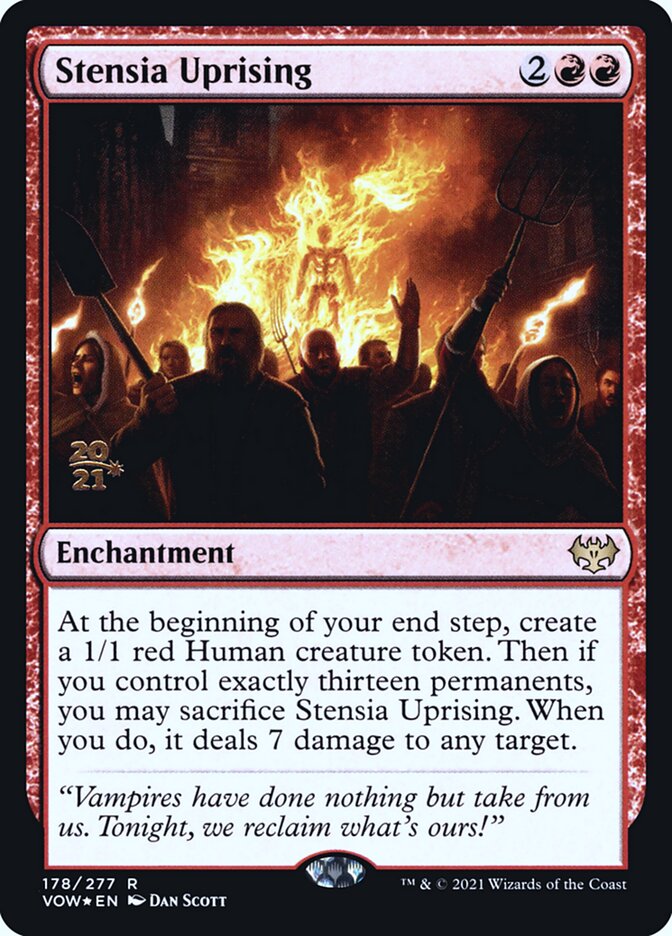 Stensia Uprising (Innistrad: Crimson Vow Promos)