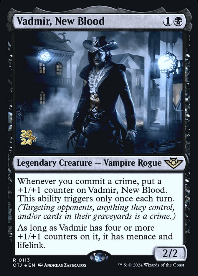 Vadmir, New Blood (Outlaws of Thunder Junction Promos)