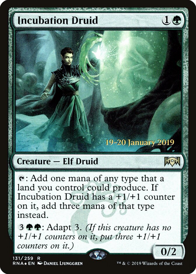 Incubation Druid (Ravnica Allegiance Promos)
