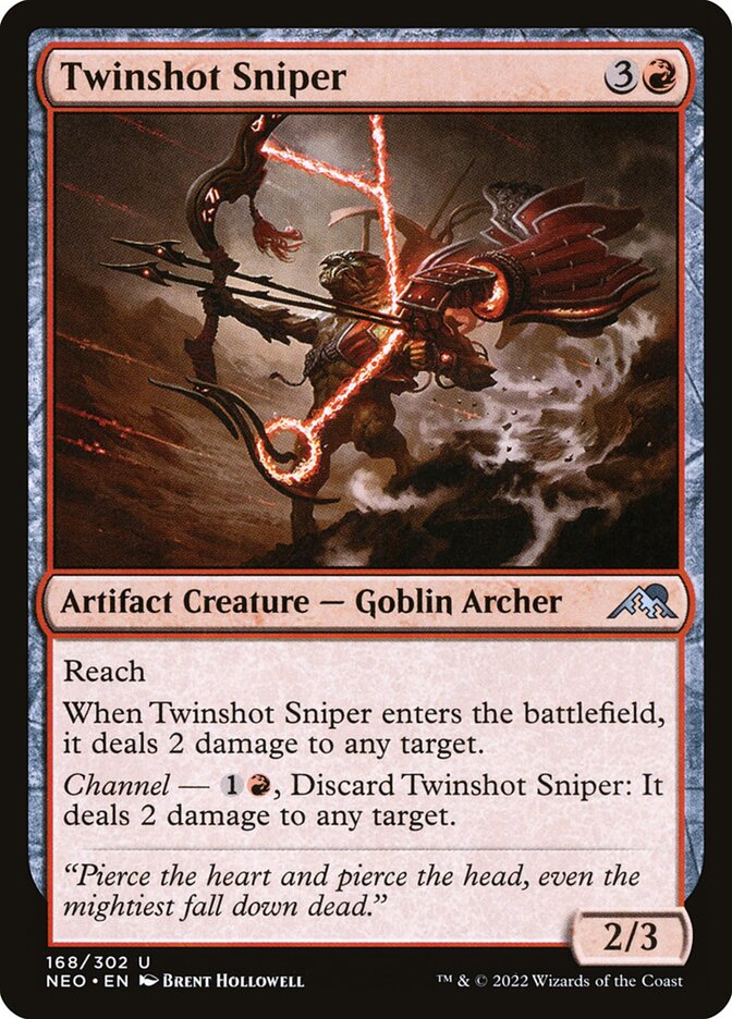Twinshot Sniper (Kamigawa: Neon Dynasty)