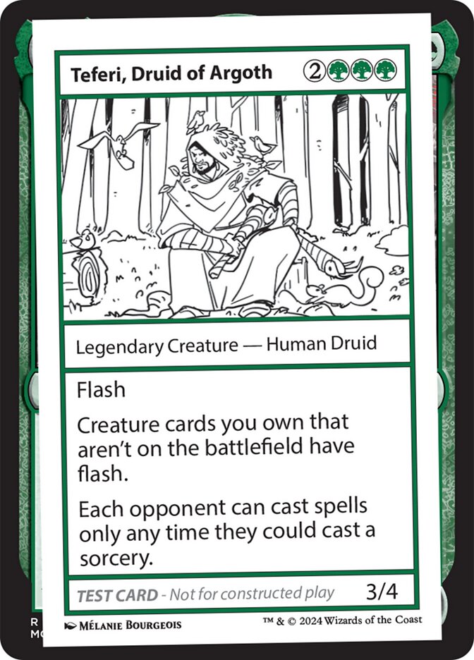 Teferi, Druid of Argoth (Mystery Booster 2)