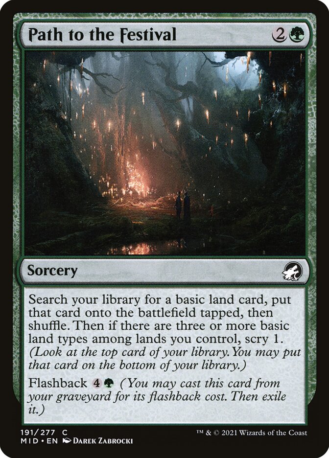 Path to the Festival (Innistrad: Midnight Hunt)