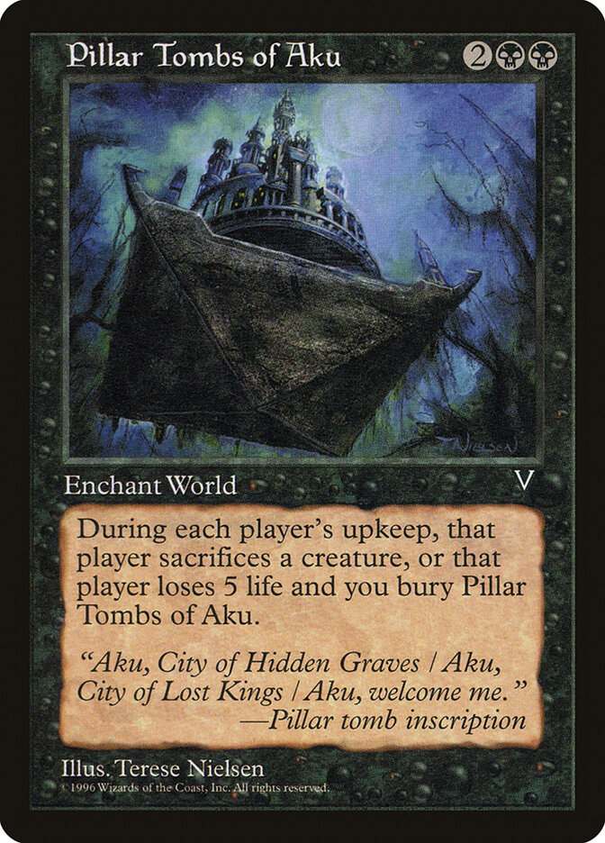 Pillar Tombs of Aku (Visions)