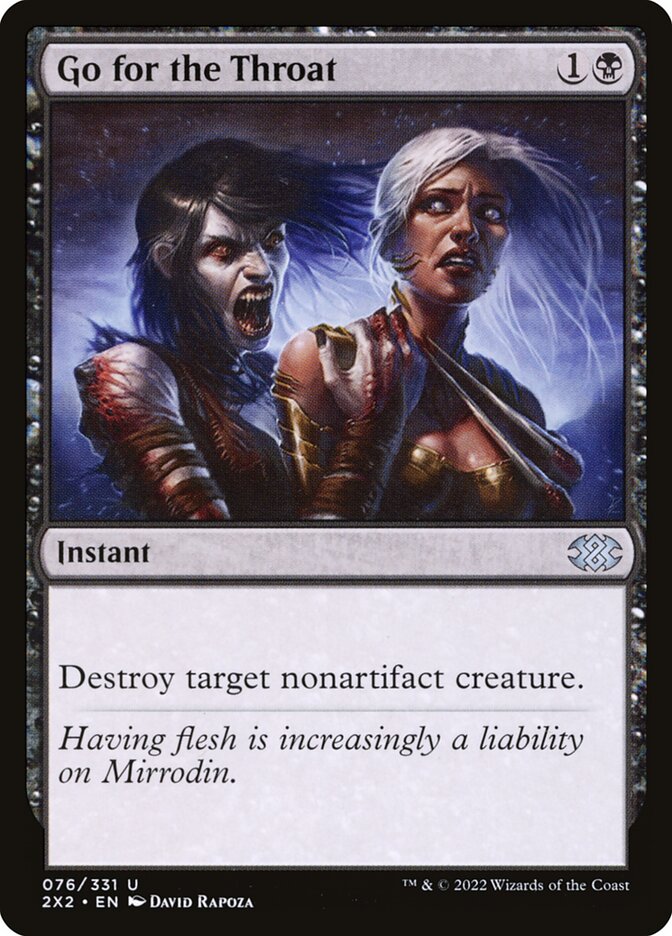 Go for the Throat (Double Masters 2022)