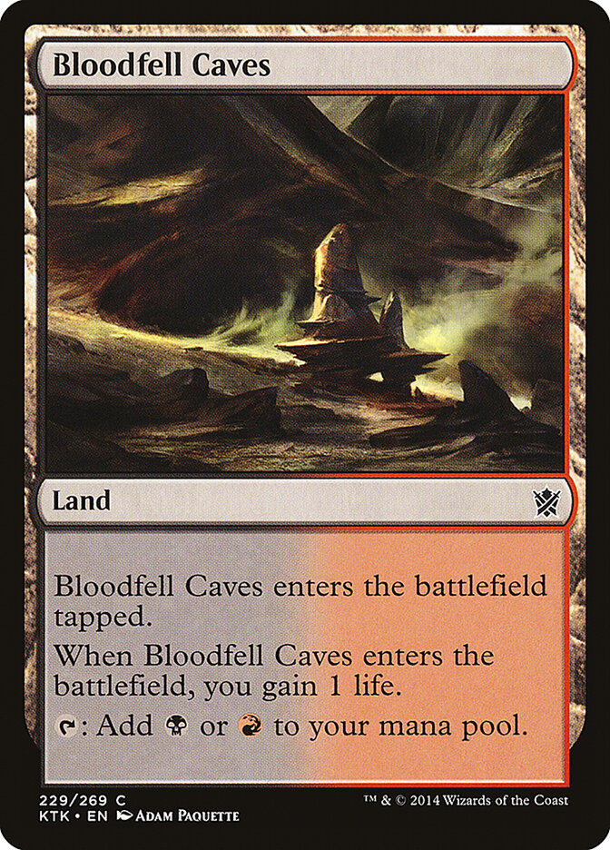 Bloodfell Caves (Khans of Tarkir)