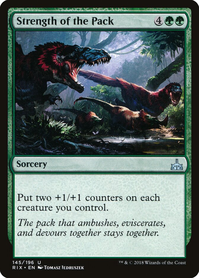 Strength of the Pack (Rivals of Ixalan)