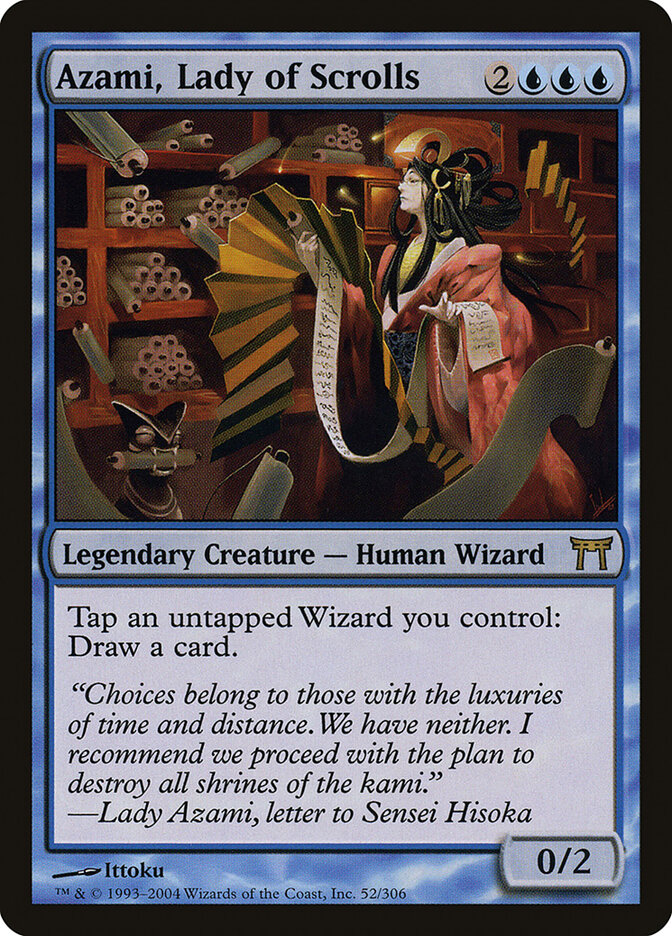 Azami, Lady of Scrolls (Champions of Kamigawa)