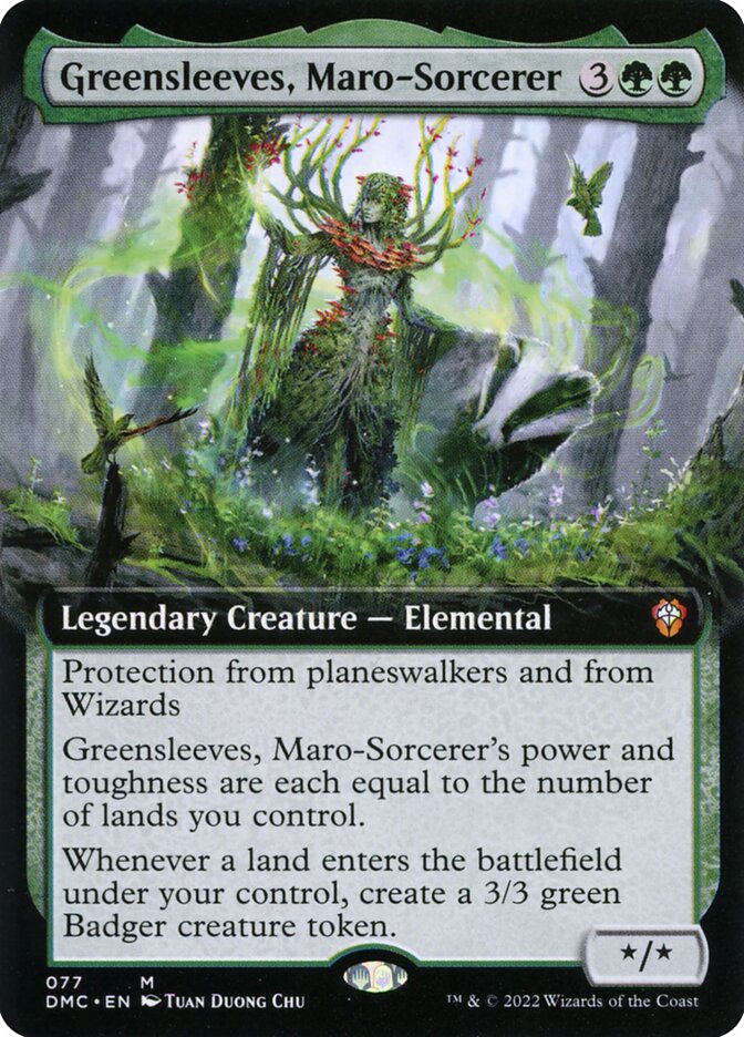 Greensleeves, Maro-Sorcerer (Dominaria United Commander)