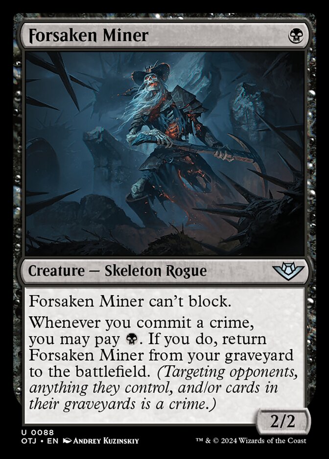 Forsaken Miner (Outlaws of Thunder Junction)