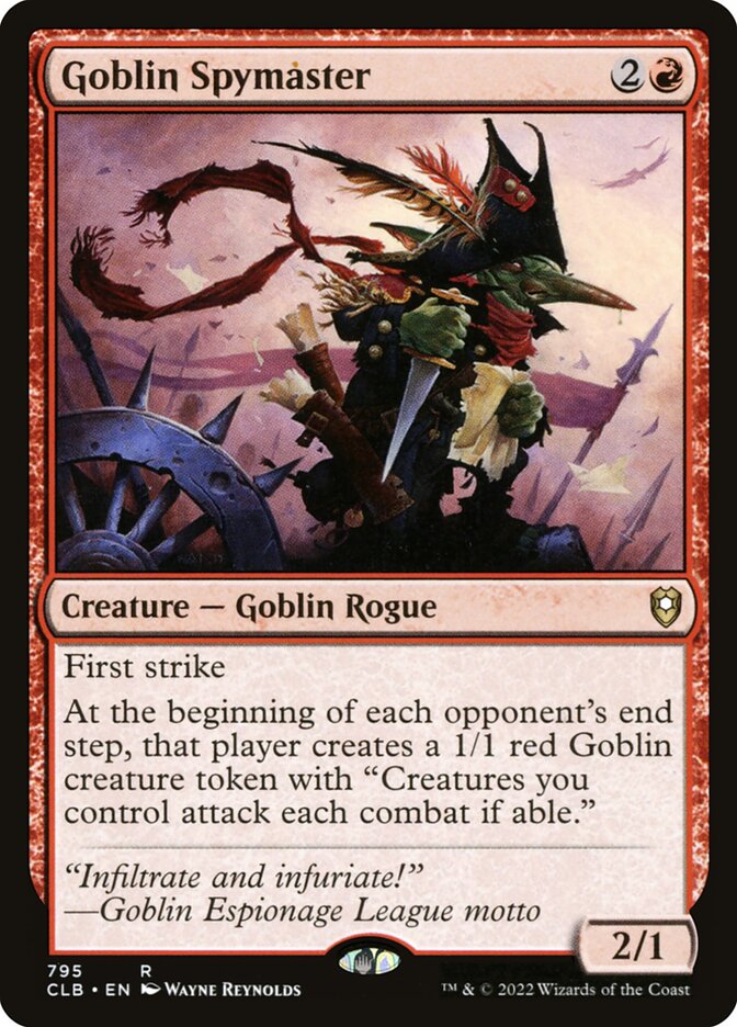 Goblin Spymaster (Commander Legends: Battle for Baldur's Gate)