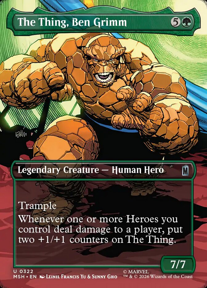 The Thing, Ben Grimm (Marvel Super Heroes)