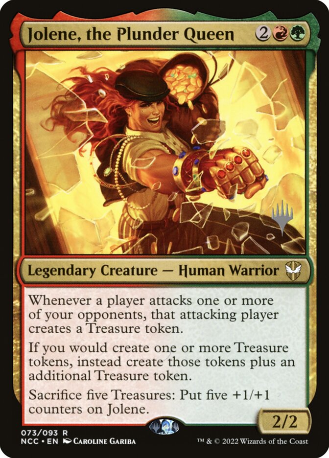 Jolene, the Plunder Queen (New Capenna Commander Promos)