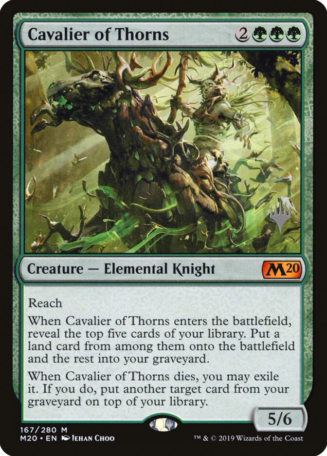 Cavalier of Thorns (Core Set 2020 Promos)