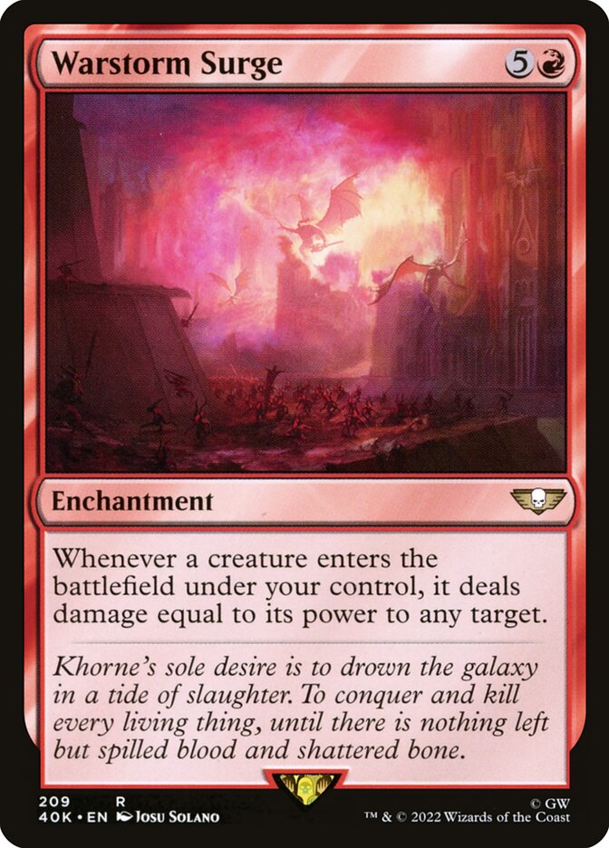 Warstorm Surge (Warhammer 40,000 Commander)