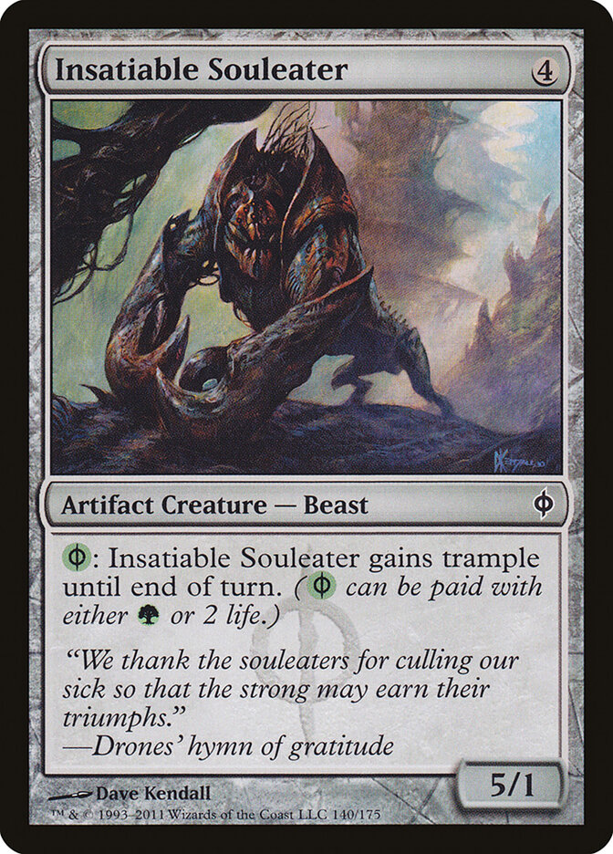Insatiable Souleater (New Phyrexia)