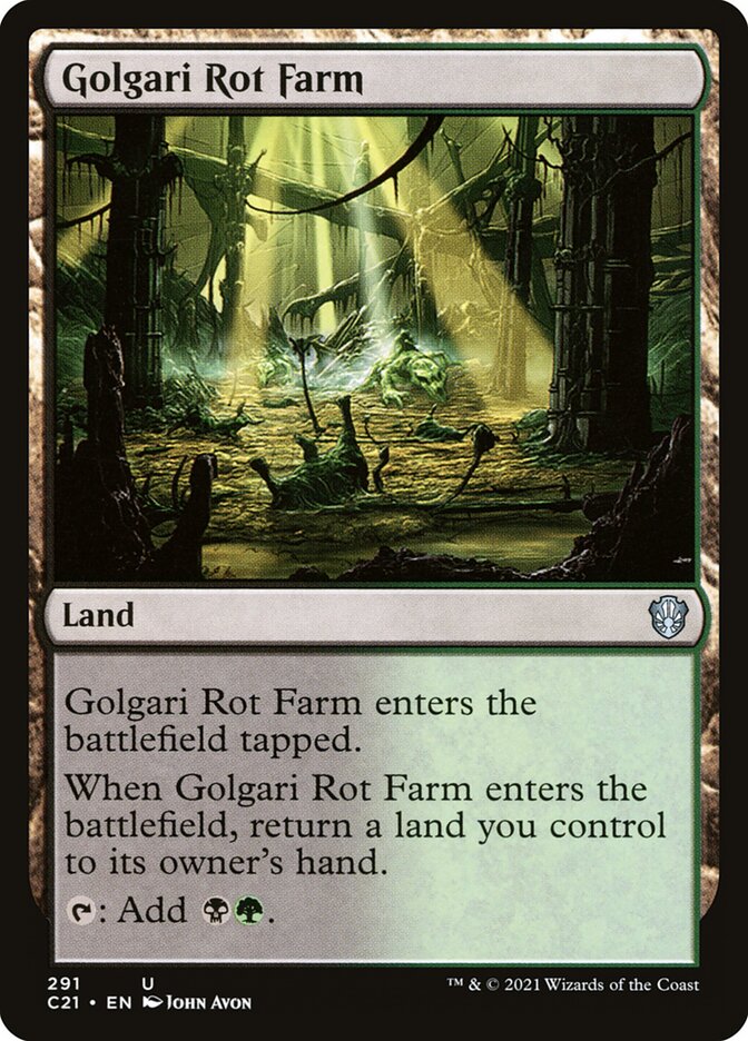 Golgari Rot Farm (Commander 2021)
