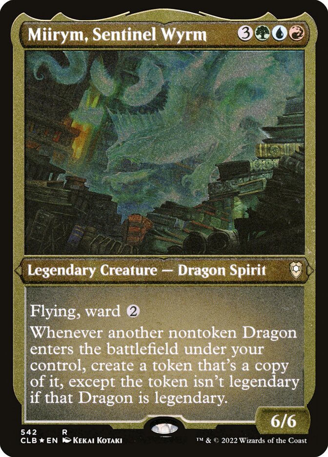 Miirym, Sentinel Wyrm (Commander Legends: Battle for Baldur's Gate)
