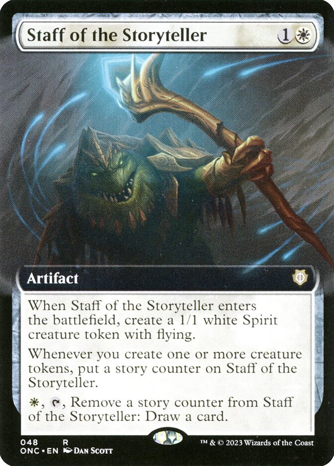 Staff of the Storyteller (Phyrexia: All Will Be One Commander)