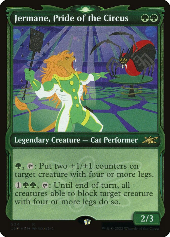 Jermane, Pride of the Circus (Unfinity)