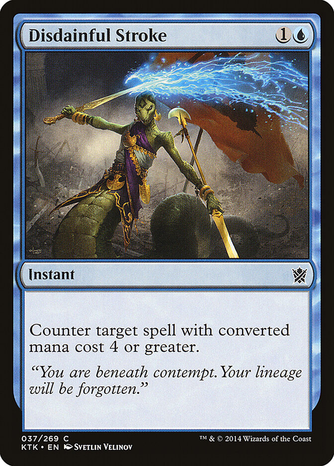Disdainful Stroke (Khans of Tarkir)