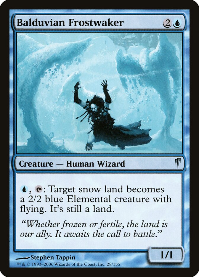Balduvian Frostwaker (Coldsnap)