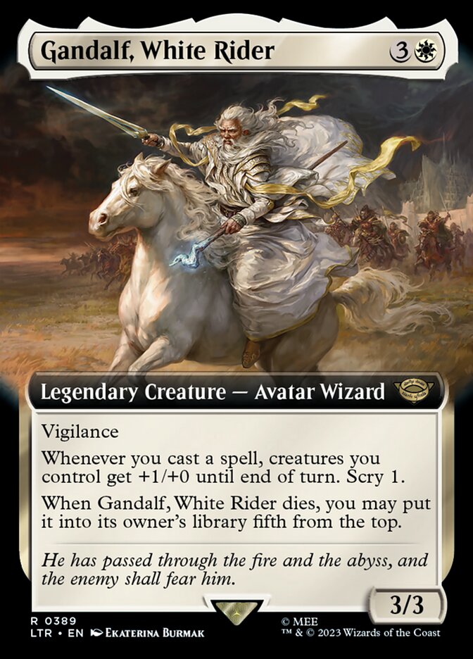 Gandalf, White Rider (The Lord of the Rings: Tales of Middle-earth)