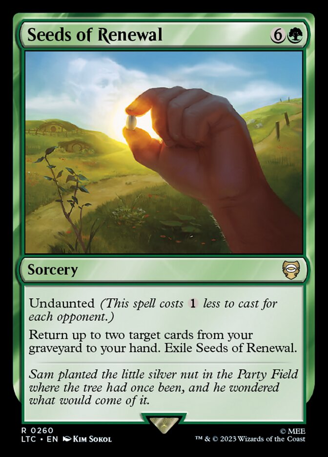 Seeds of Renewal (Tales of Middle-earth Commander)