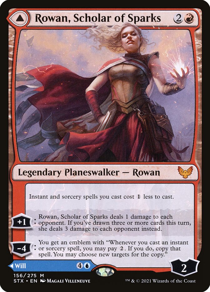 Rowan, Scholar of Sparks (Strixhaven: School of Mages)