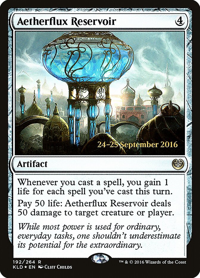 Aetherflux Reservoir (Kaladesh Promos)