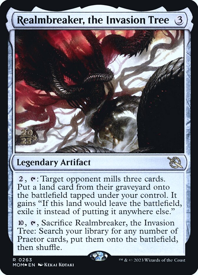Realmbreaker, the Invasion Tree (March of the Machine Promos)