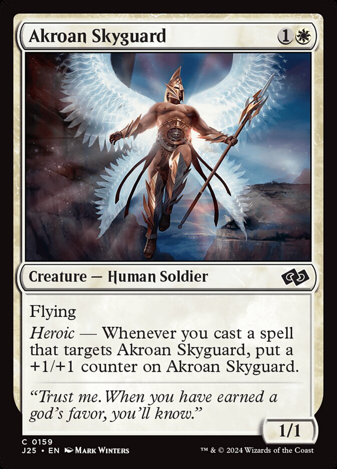 Akroan Skyguard (Foundations Jumpstart)